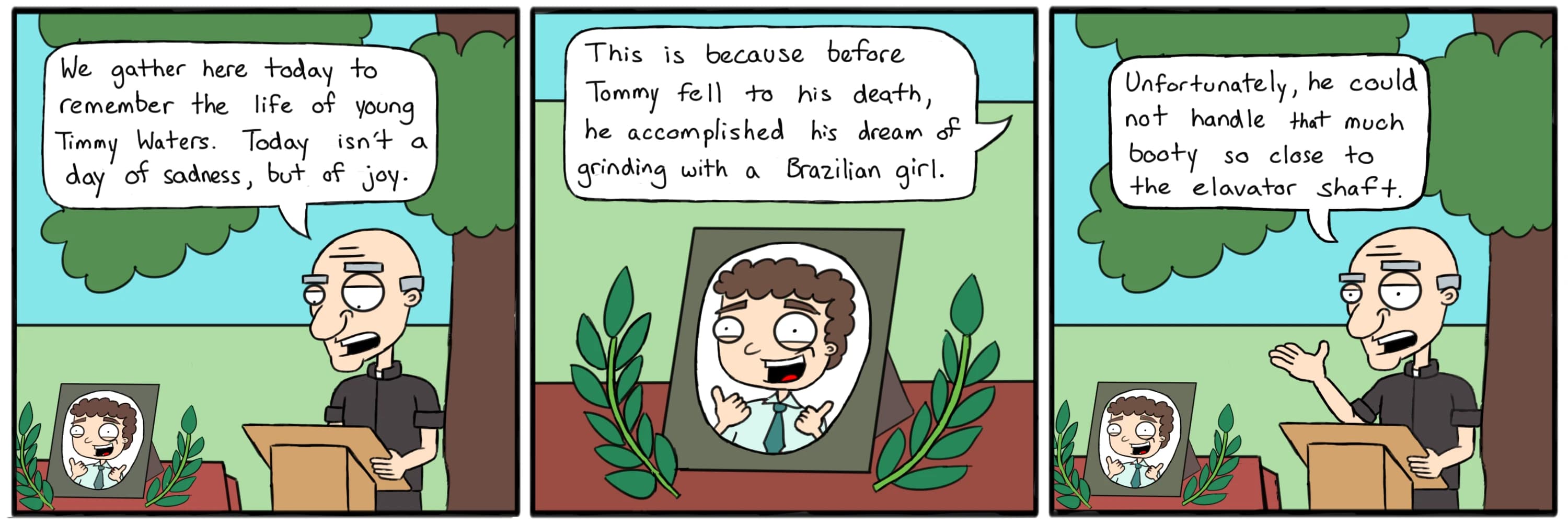 Brazilian Booty — full comic strip