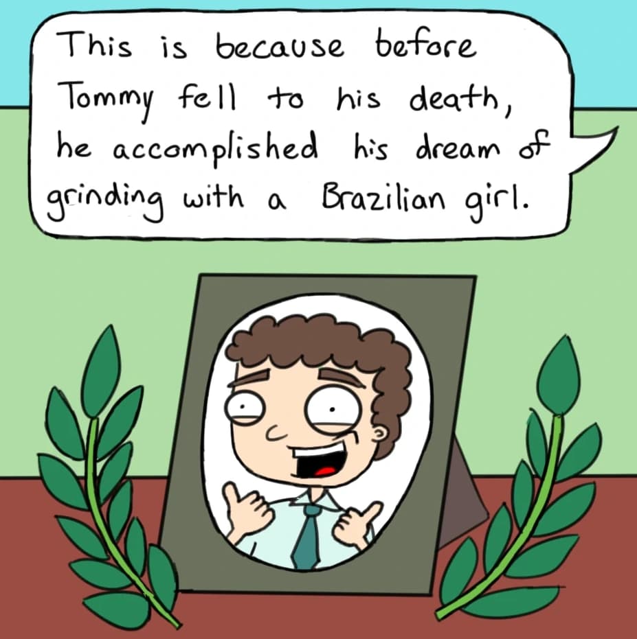 Brazilian Booty, panel 2 of 3