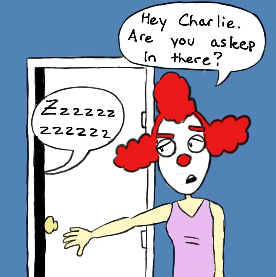 Clown Shoes, panel 2 of 3