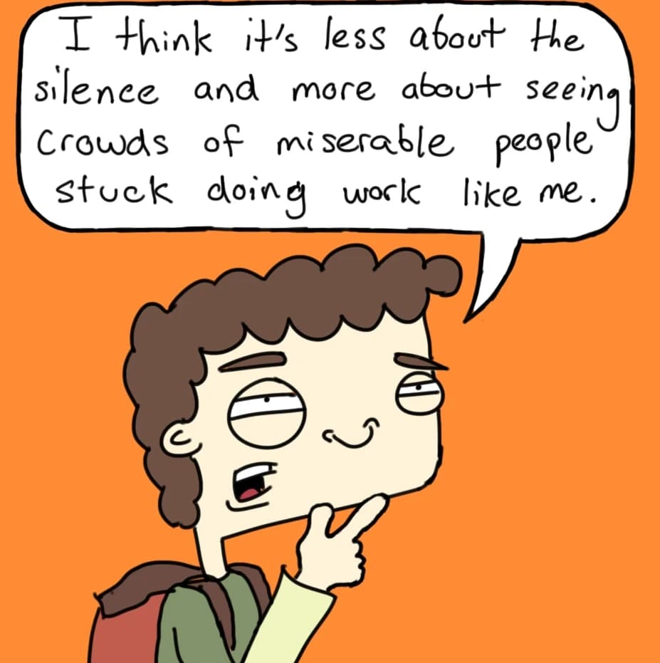 Miserable People, panel 3 of 3