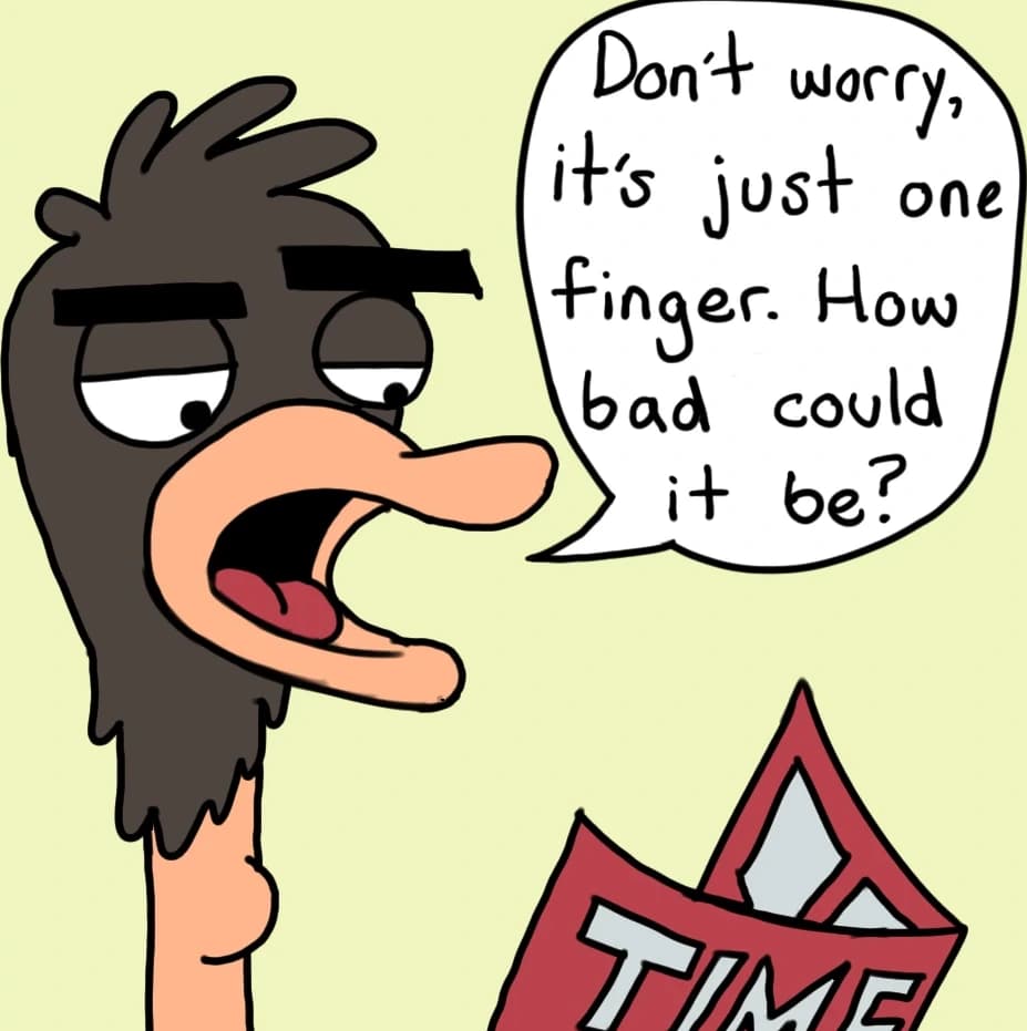 Prostate Wait, panel 2 of 3