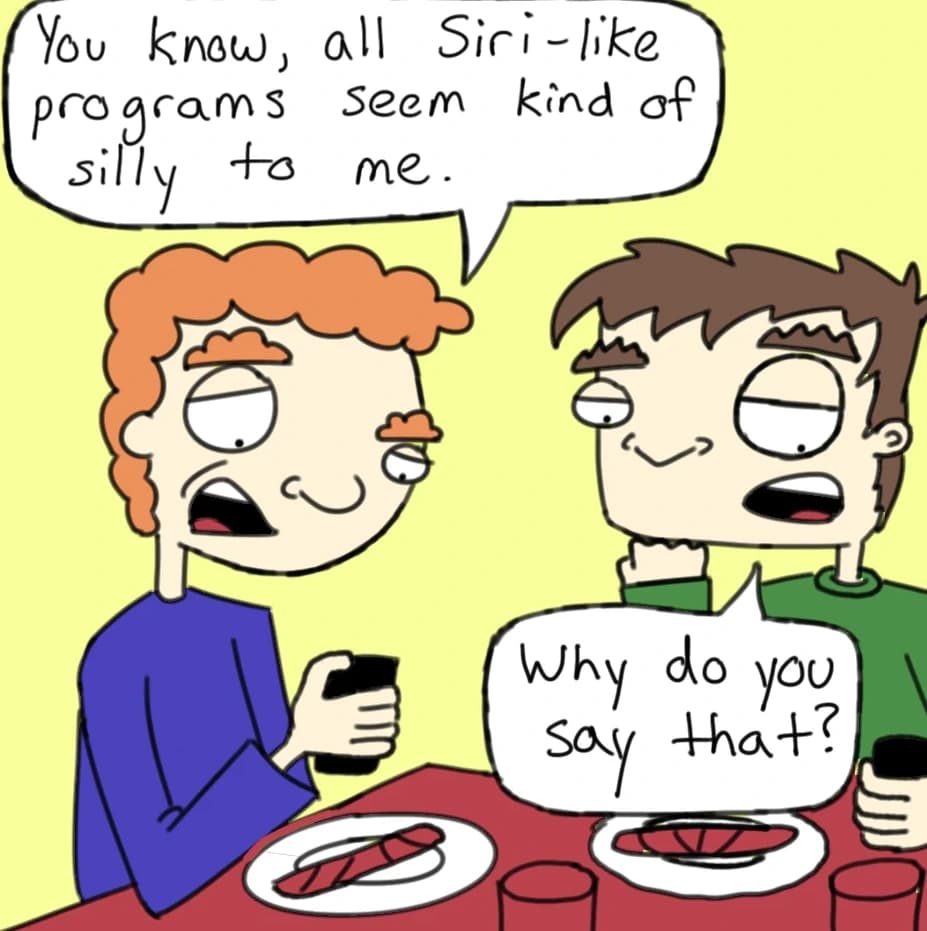 Stupid Siri, panel 1 of 3