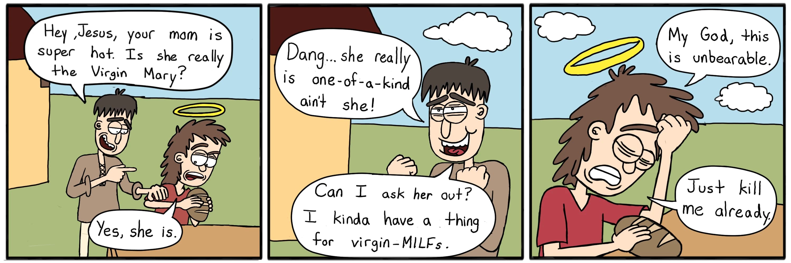 Young Jesus — full comic strip